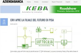 AziendaBanca: “CRV apre la filiale del futuro di Pisa”