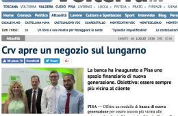 QuiNews Volterra:  “Crv apre un negozio sul lungarno”