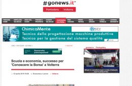 GoNews.it: “Scuola e economia, successo per ‘Conoscere la Borsa’ a Volterra”