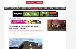 GoNews.it: “Finanza ed eccellenze del territorio nell’evento Cr Volterra”