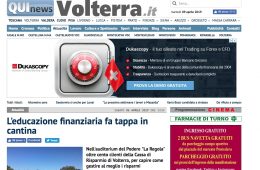 QuiNews Volterra.it: “L’educazione finanziaria fa tappa in cantina”